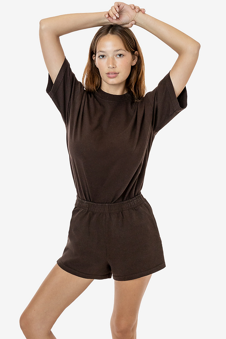 Heavy Jersey Short Short CHOCOLATE